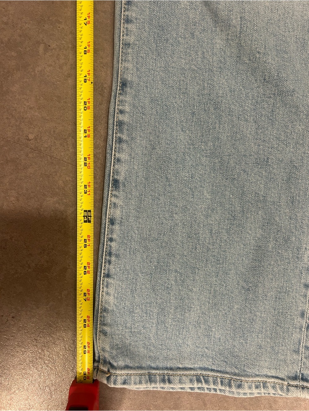 PAIGE Arellia Skimmer Barrel Jeans Mar Vista Size 29 - Picture 8 of 12